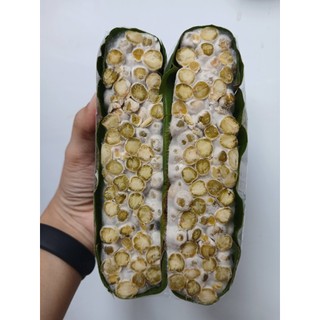 TEMPEH ĐẬU HÀ LAN NON-GMO gói lá chuối - thay thịt, đậu hũ