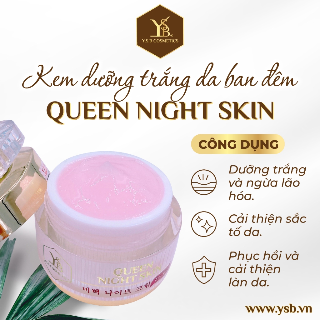 [GIÁ SỐC 95K - 30g] Kem Đêm Lựu Đỏ Collagen - Tái Tạo Da, Mờ Nám Chuyên Sâu (Hàng Hãng)