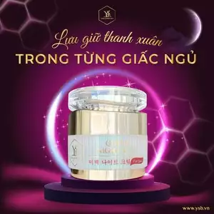 Kem Đêm Lựu Đỏ Collagen - Tái Tạo Da, Mờ Nám Chuyên Sâu (Hàng Hãng)
