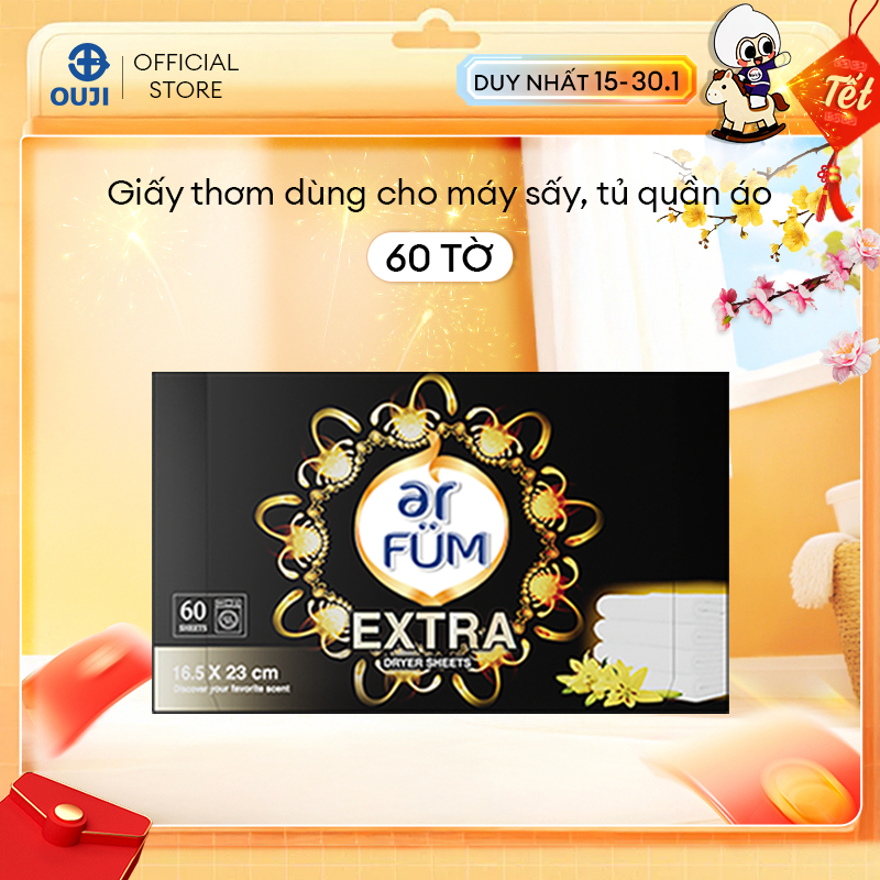 Giấy Sấy Thơm Chống Tĩnh Điện - Hình ảnh thực tế