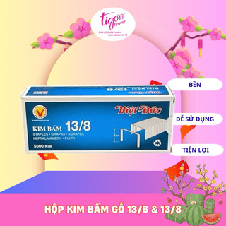 Hộp kim bấm gỗ Việt Đức 13/6 & 13/8 - dùng để bấm phụ kiện như hộp gỗ, kệ gỗ