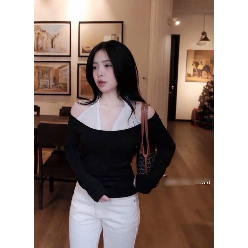 Áo Thun Tay Lỡ Cổ Tròn In Hình Thời Trang Xuân Hè