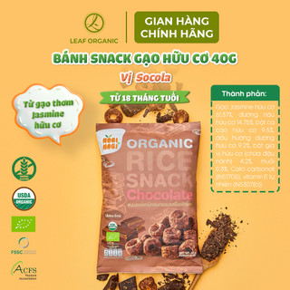 Bánh Snack Gạo Ăn Dặm Hữu Cơ Nobi Nobi 40g – Nhiều Vị, Giòn Tan, Bổ Dưỡng – Natural Market