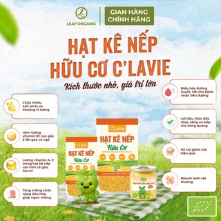 Hạt kê nếp hữu cơ C'LaVie 450g/200g/110g - Natural Market