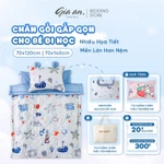 Bộ chăn gối cho bé mầm non Gia An home decor gấp gọn 5 trong 1 size 70x120cm 70x140cm cho bé [Chăn to hơn] — ảnh 1