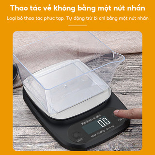 Cân điện tử nhà bếp mini Scale độ chính xác cao 0.1-5Kg 1g-5Kg