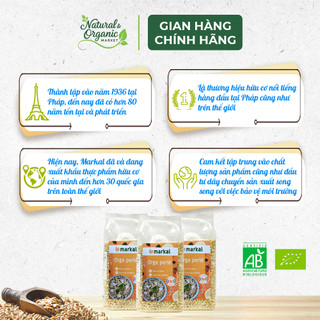 Hạt Lúa Mạch Ngọc Trai Hữu Cơ Markal 500g Cung Cấp Dinh Dưỡng Cần Thiết - Natural Market