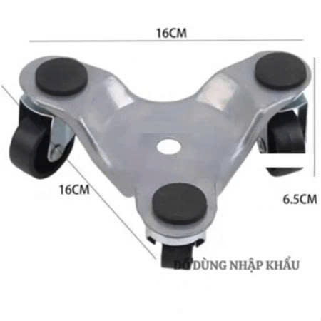 Bộ 4 bánh xe di chuyên vật nặng trong gia đình 4 bánh chịu lực đến 200kg
