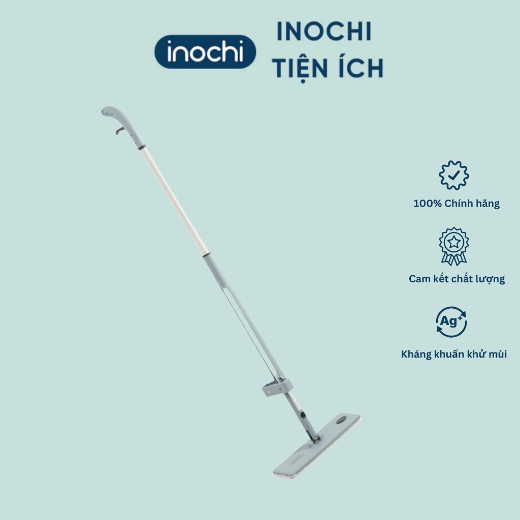Cây lau nhà phun sương tự vắt Souji Flat và Souji Dew Inochi, xoay 360 vệ sinh tận góc