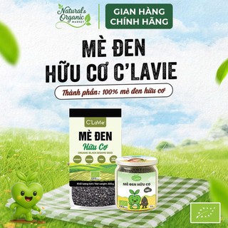 Mè đen hữu cơ C'LaVie 200g - Natural Market