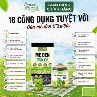 Mè đen hữu cơ C'LaVie 200g - Natural Market