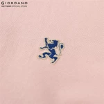 GIORDANO Áo Sơ Mi Dài Tay Nam Thêu Logo Sư Tử Cotton Oxford Lion Shirt 01045083 — ảnh 6