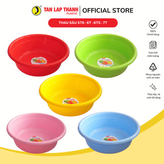 Thau nhựa sâu tròn size lớn 5T/6T/7T Tân Lập Thành Sản phẩm chất lượng, nhà nhà thịnh vượng