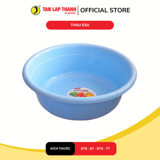 Thau nhựa sâu tròn size lớn 5T/6T/7T Tân Lập Thành Sản phẩm chất lượng, nhà nhà thịnh vượng