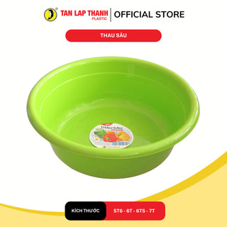 Thau nhựa sâu tròn size lớn 5T/6T/7T Tân Lập Thành Sản phẩm chất lượng, nhà nhà thịnh vượng