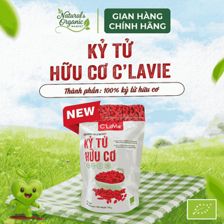 Kỷ Tử Hữu Cơ C'LaVie 170g Tăng Sức Đề Kháng, Làm Đẹp Da, Chống Lão Hóa - Natural Market