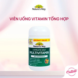 [HÀNG ÚC] Vitamin tổng hợp Nature’s Way Complete Daily Multivitamin tăng cường sức khoẻ toàn thân