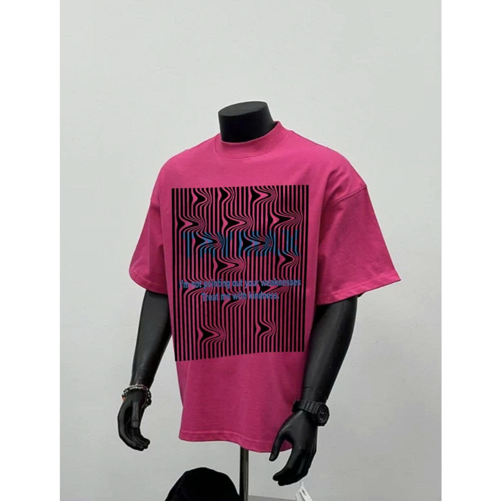 Áo thun Stee Cổ tròn KINDNESS Localbrand ICVCVNI Unisex Cotton