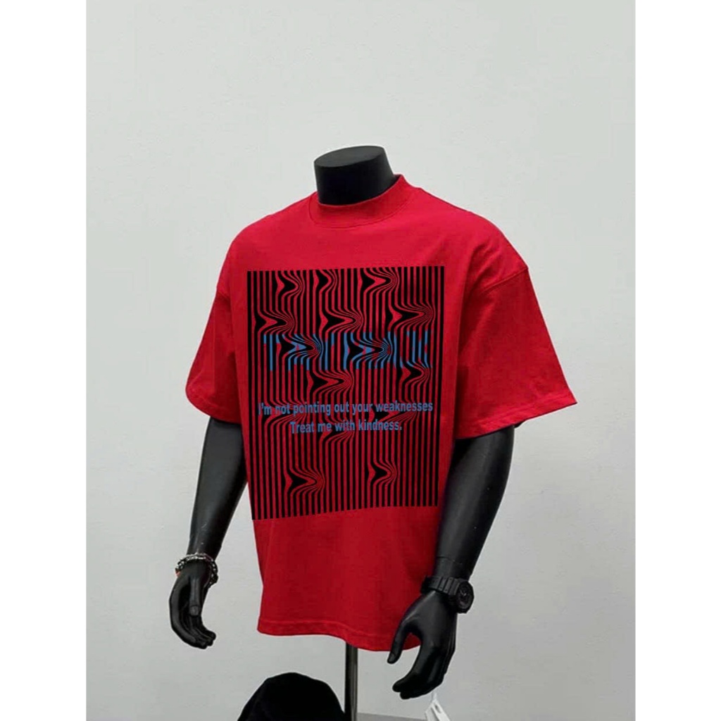 Áo thun Stee Cổ tròn KINDNESS Localbrand ICVCVNI Unisex Cotton
