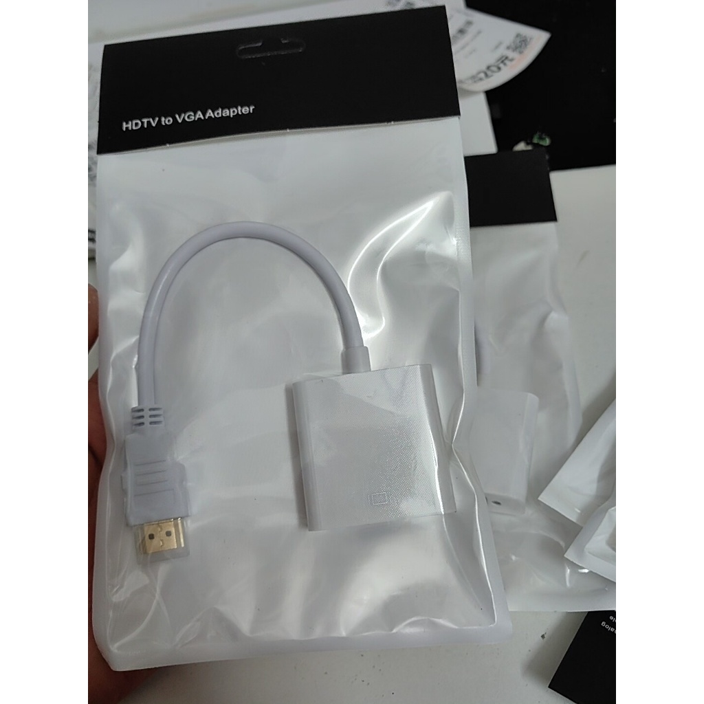 Giắc Chuyển HDMI Sang VGA, Kết nối laptop / PC / TV Box / PS4 ra màn hình – máy chiếu VGA