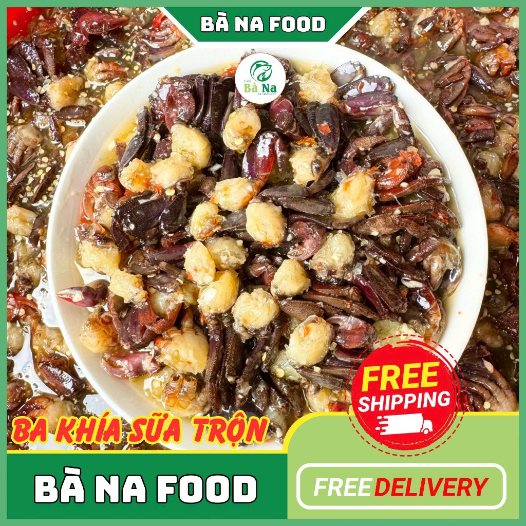 [Sản phẩm sạch OCOP 3 SAO] Ba khía sữa con nhỏ chắc thịt nhiều thịt ...