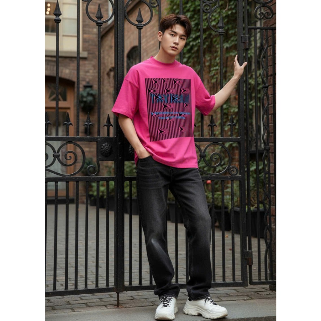 Áo thun Stee Cổ tròn KINDNESS Localbrand ICVCVNI Unisex Cotton