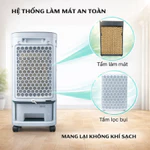 Quạt Điều Hòa Làm Mát Không Khí Galen G020 Công Suất 65W, Công Nghệ Nhật Bản, Tiết Kiệm Điện Năng [BẢO HÀNH 12 THÁNG] — ảnh 6