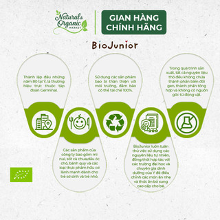 Mì Nui Ăn Dặm Hữu Cơ Hình Chữ Cái Bio Junior 200g Cho Bé Từ 8 Tháng Tuổi Bổ Dưỡng – Natural Market