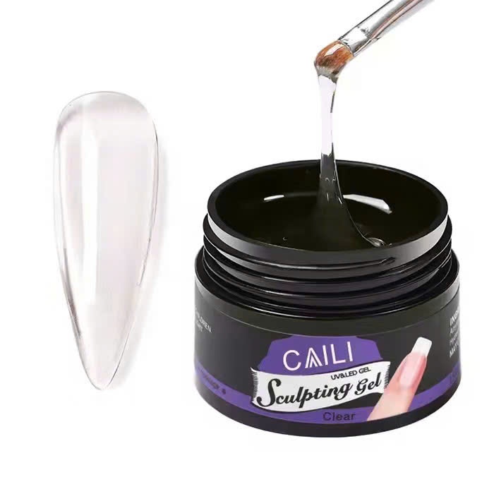 Gel nối dài móng tay Builder 56g lọ to 6 màu nhanh chóng thương hiệu Caili chính hãng