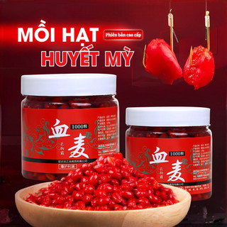 Mồi Câu Cá Huyết Mỳ Xạ Hương 1000 Hạt – Mồi Câu Cá Chép Trắm Ao Hồ Siêu Nhạy Không Cần Trộn