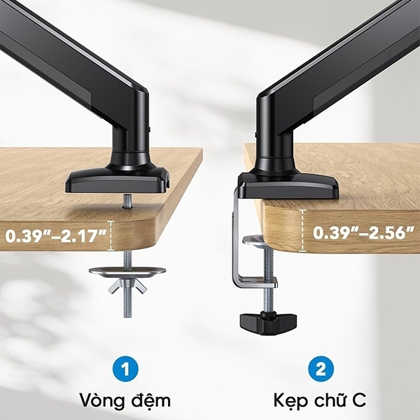 Giá Đỡ Màn Hình EXPOSE YZ-27 – Xoay 360° – Phù Hợp Màn Hình 17–34 Inch (2–10kg) | BigBuy360 - bigbuy360.vn