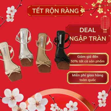 SOBINAA ✨SH3349 GUỐC NỮ QUAI NGANG ĐÍNH NƠ- GUỐC NỮ THỜI TRANG PHONG CÁCH THANH LỊCH 6CM Dễ đi dễ mix