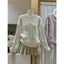 TRIANGLE - Flowers Sweater (Cân nhắc kỹ, return is not welcomed)- Áo len dày dặn Hàn Quốc dáng basic dễ mặc