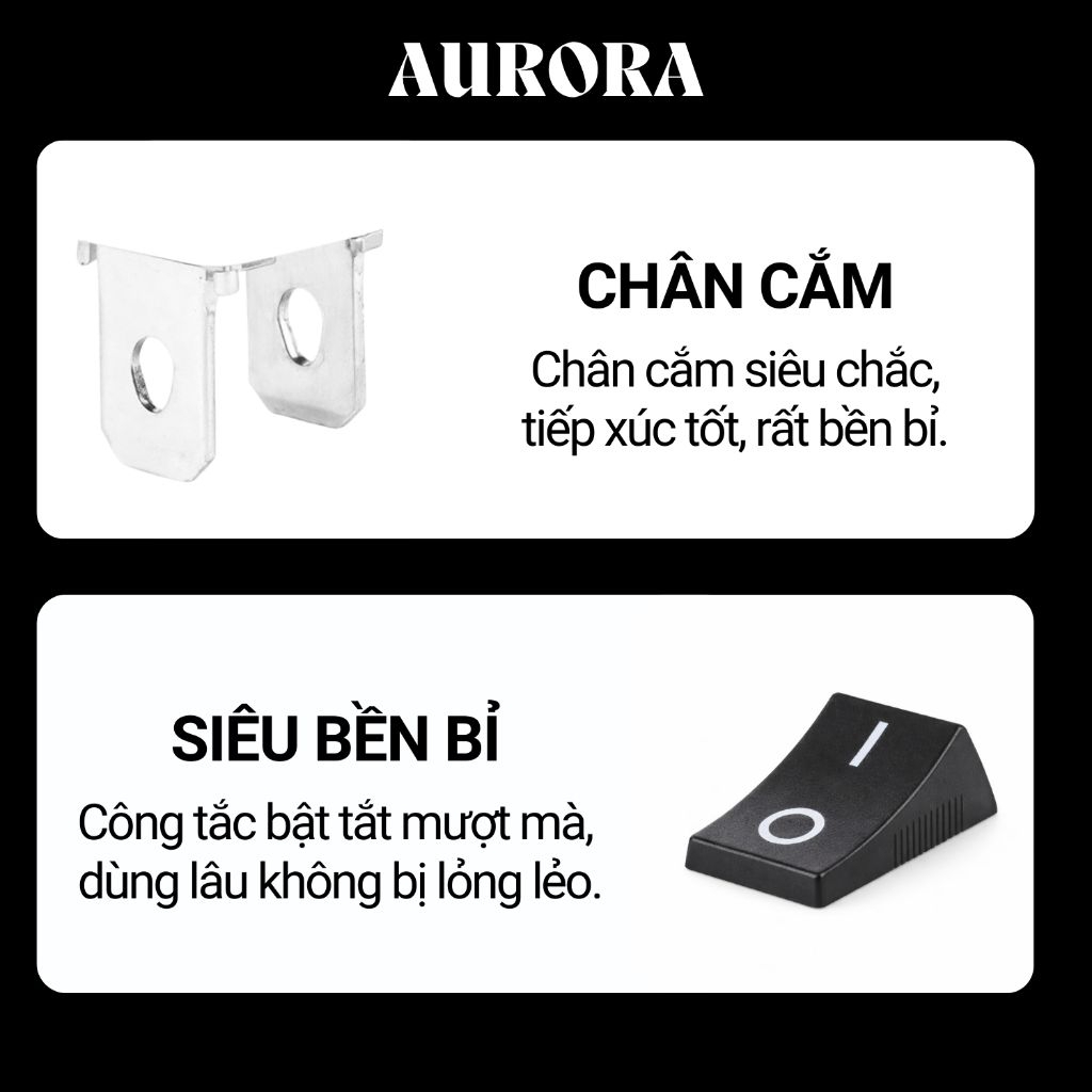 Công Tắc Bập Bênh KDC1-11 3A/250VAC 2 Chân - 8.5x13.5mm