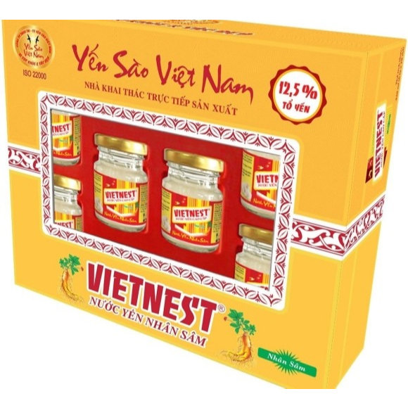 Nước yến sào Việt Nam Vietnest 12,5% tổ yến