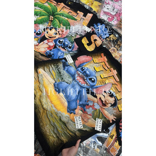 [ẢNH CHÍNH CHỦ SHOP] Áo Thun Thái Loli Stitch Hawai In Full 2 Mặt bh Nguyenkimthao