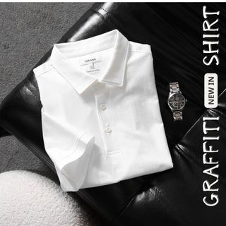 Áo polo GRAFFITI SHIRT TORANO trơn bo tay kháng khuẩn tự nhiên, mềm mại, thoáng mát GSTP642