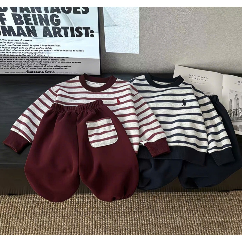 SET Bộ Thể Thao Kẻ Sọc Dành Cho Bé