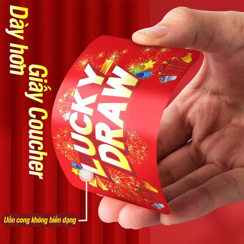 Thẻ cào may mắn Tết 2026 - Combo 160 thẻ cào quà tặng dễ thương ghi lời chúc và tạo niềm vui trúng thưởng