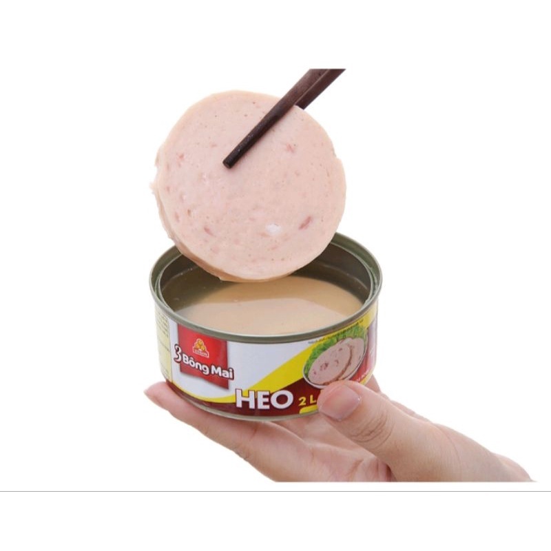 Vissan Combo 4 hộp Heo 2 lát 3 Bông Mai hộp 150g