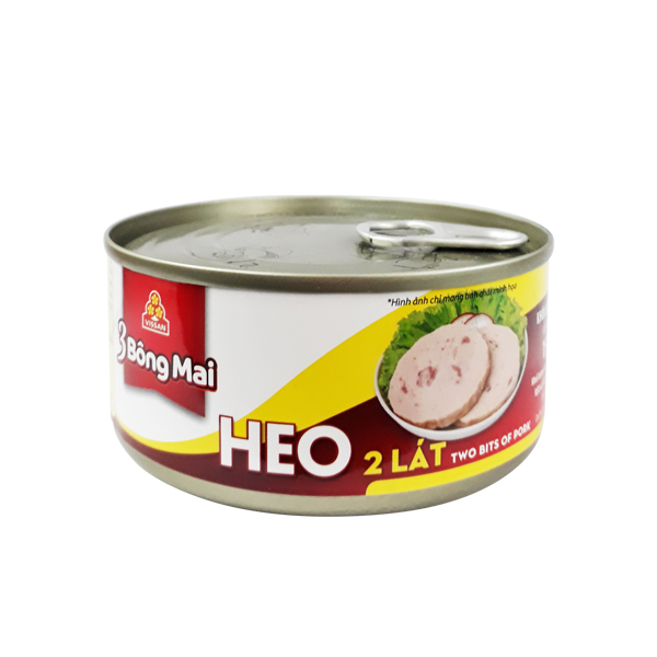 Vissan Combo 4 hộp Heo 2 lát 3 Bông Mai hộp 150g