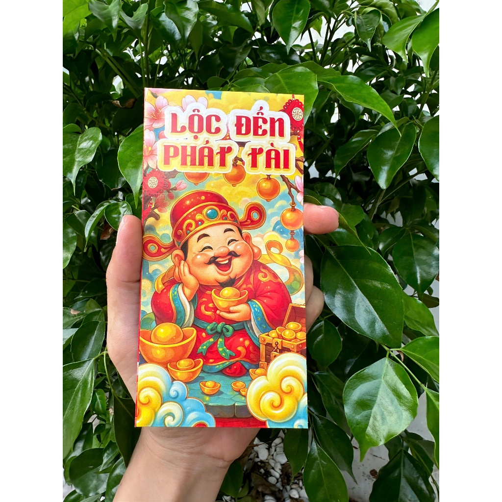 Xấp 10 Bao Lì Xì Sấp 10 Bao Lì Xì Bính Ngọ Hình Con Ngựa 2026 Tết Đỏ PHÚC LỘC THỌ  - Đồ Chơi PUKAPI