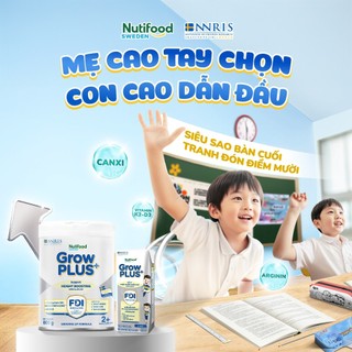 Sữa công thức Nutifood Sweden GrowPLUS +(Grow bạc) 800g