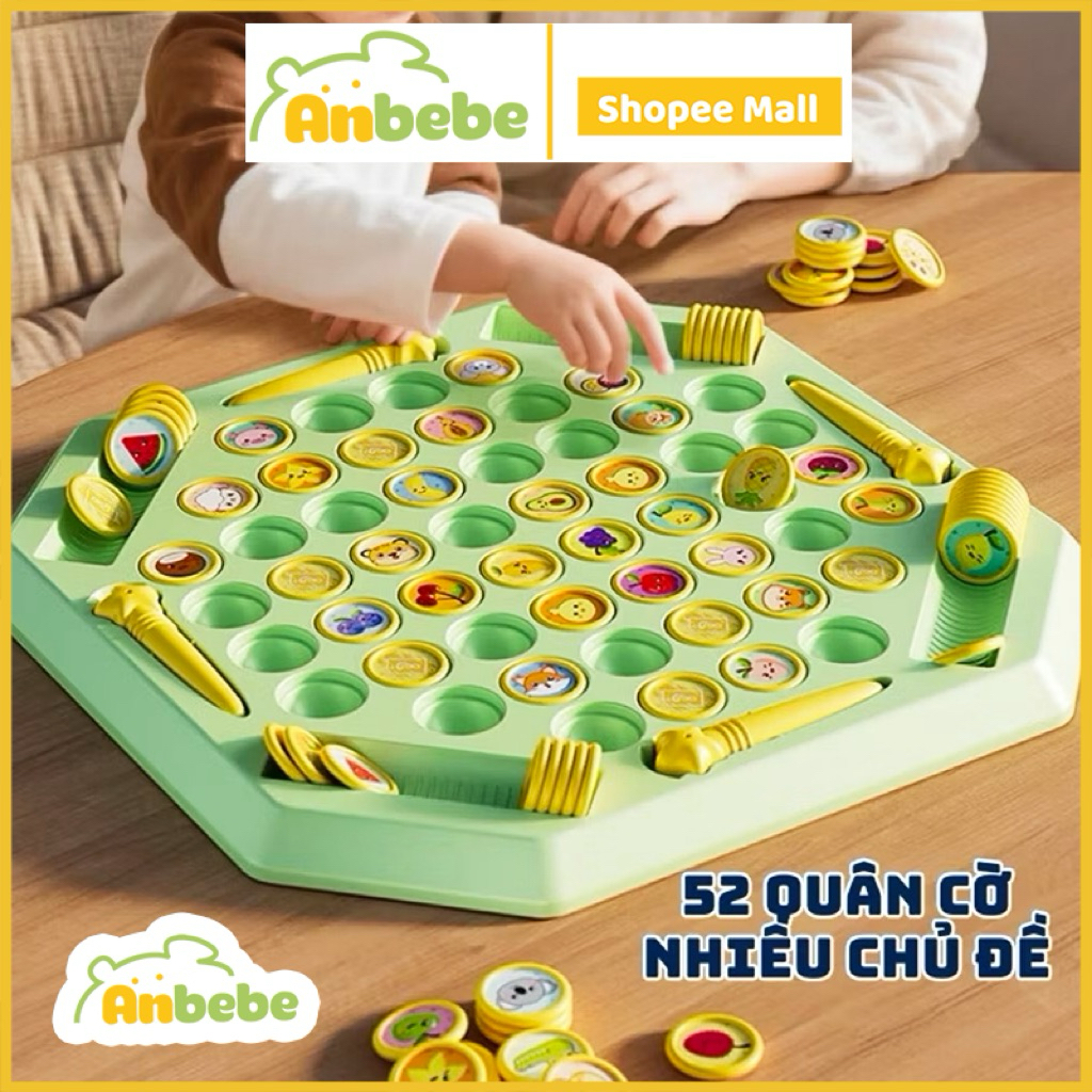 Cờ Lật Giáo Dục 2in1 Anbebe – Trò Chơi Trí Tuệ Tìm Cặp Hình Giống Nhau