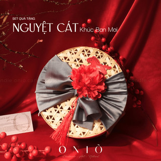 Set quà tặng Tết "Nguyệt Cát"-Oniõ,hương tinh dầu thiên nhiên,QTT-002
