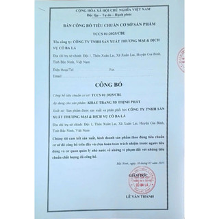 Combo 100 Chiếc Khẩu Trang 5D Thịnh Phát 3 Lớp - Kháng Khuẩn - Thoáng Khí