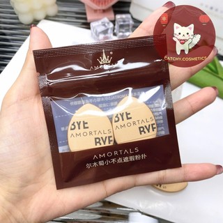 [AMORTALS] Set 2 Bông Mút Mini Che Khuyết Điểm AMORTALS, The Little Concealer Powder Puff, 3.36g