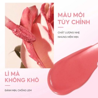 Focallure Velvet Matte Mousse Son môi Nhẹ Độ ẩm mượt Son Tint 2g