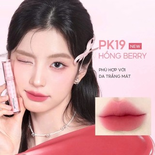 Focallure Velvet Matte Mousse Son môi Nhẹ Độ ẩm mượt Son Tint 2g
