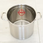 Nồi cao Inox cao cấp Luộc gà cao cấp Nấu Bún Phở,Dùng Cho Bếp Gas, Bếp củi , Bếp Từ, kích thước 40x40 - 50L — ảnh 5
